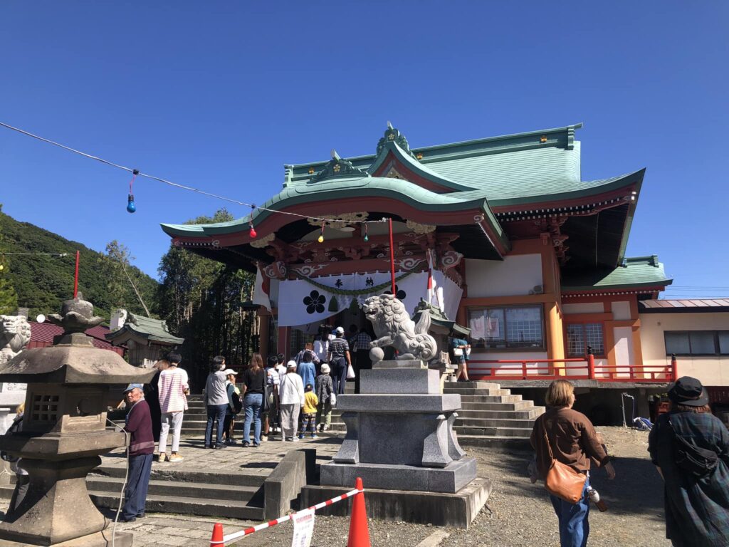 道内最大規模・栗山秋まつり　　栗山天満宮例大祭と栗山温泉