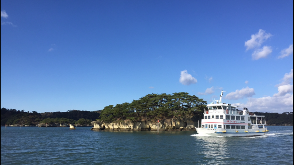 太平洋フェリーで行く　宮城グルメと日本三景松島遊覧（いちご狩り・牛たん・焼き牡蠣・笹かま・雪見団子）